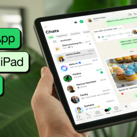 Endlich WhatsApp am iPad! Endlich WhatsApp am iPad!